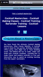 Mobile Screenshot of mycocktailmasterclass.com